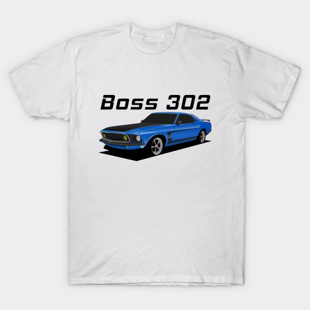 Boss 302 T-Shirt by turboosted